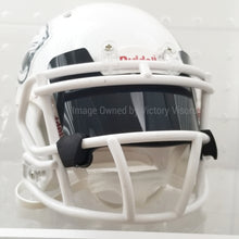 Load image into Gallery viewer, Dark Black Mini Size Football Visor with Clips - Hard Style
