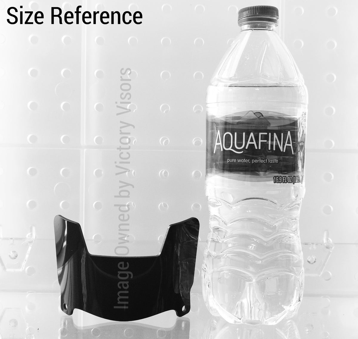 Black Mirror Mini Football Helmet Visor Hard Style Victory Visors