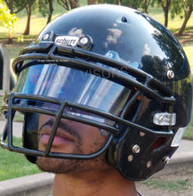Load image into Gallery viewer, Transparent Light Blue Football Visor