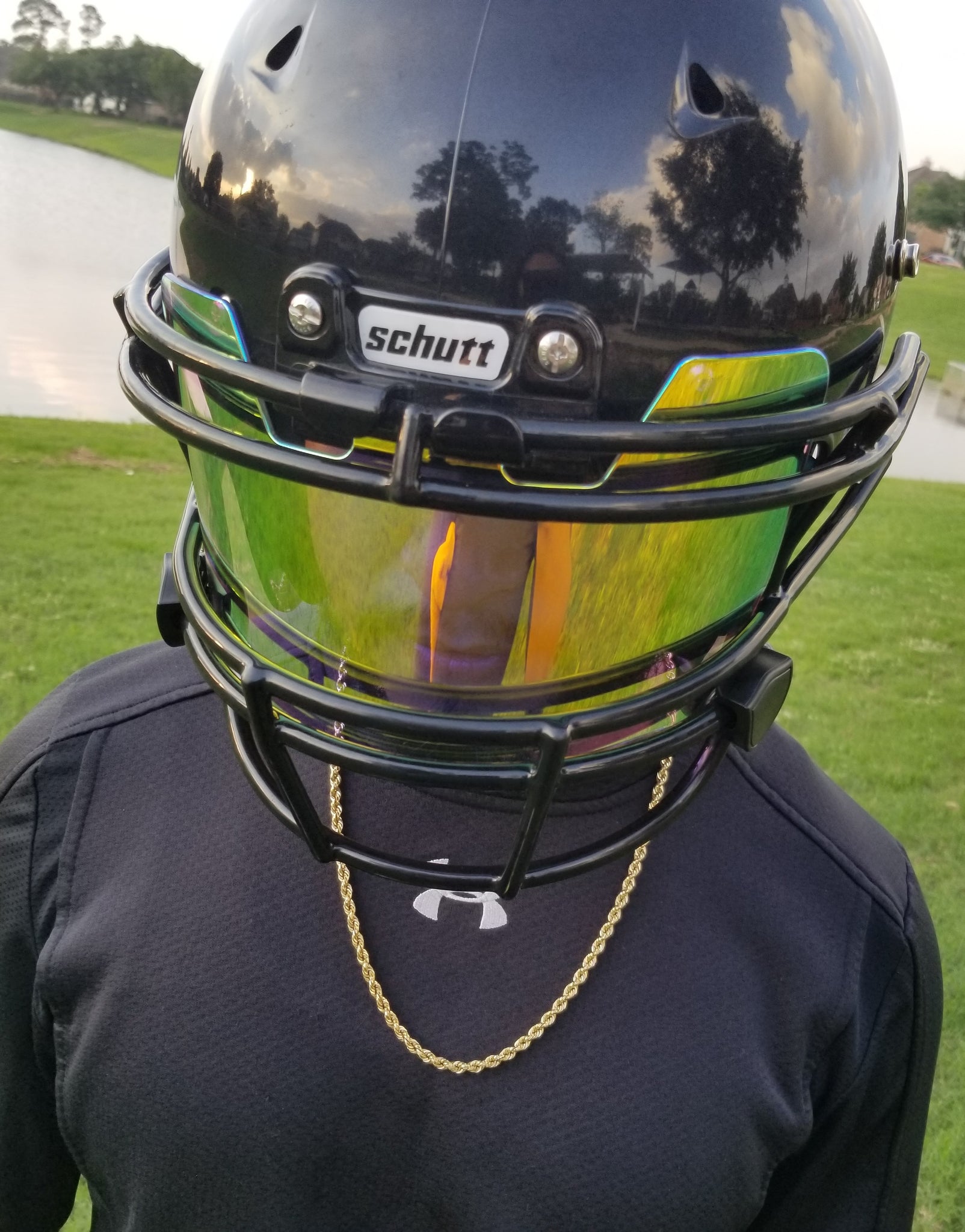 Clear Football Visor For Youth And Adult Helmets - Improved Visibility And  Protection - Temu New Zealand