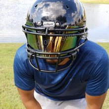 Load image into Gallery viewer, Golden Green Football Visor
