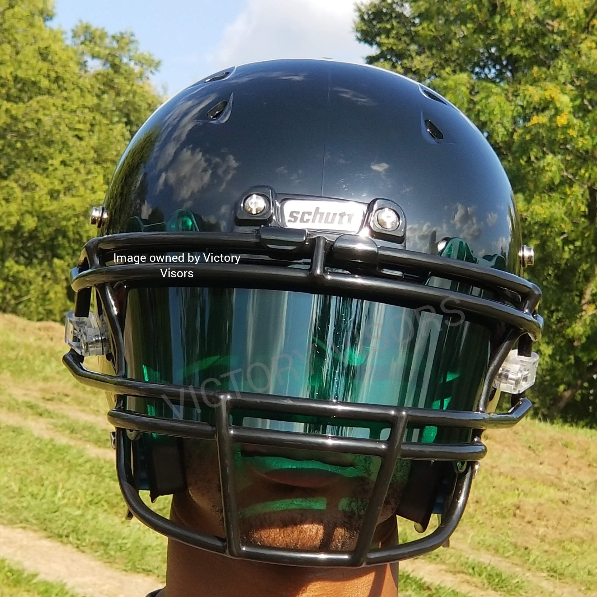 Green gridiron hot sale visors