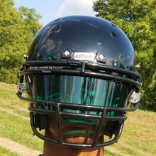 Load image into Gallery viewer, Transparent Green Football Visor
