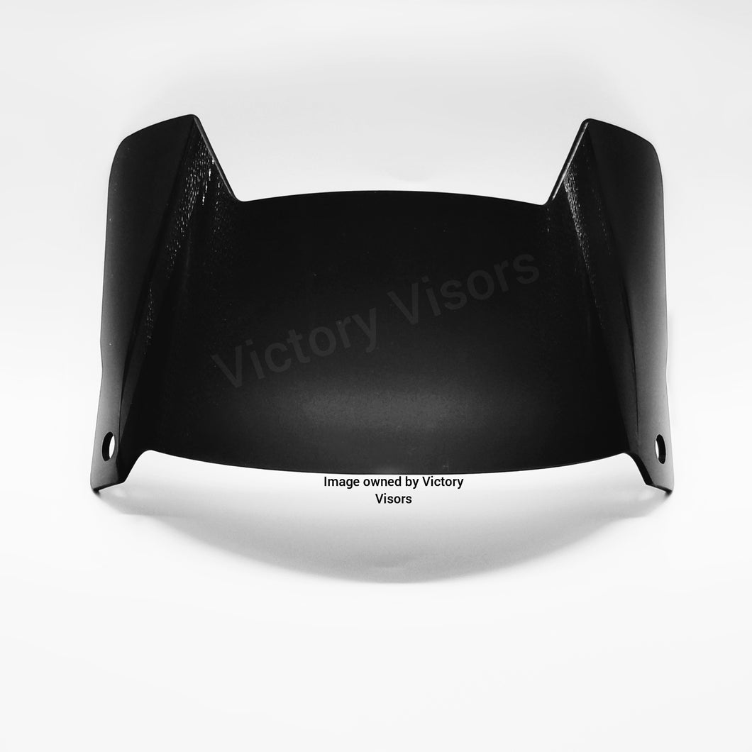 Easy Install Black Football Visor