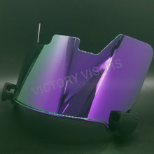 Load image into Gallery viewer, Pure Purple Football Visor
