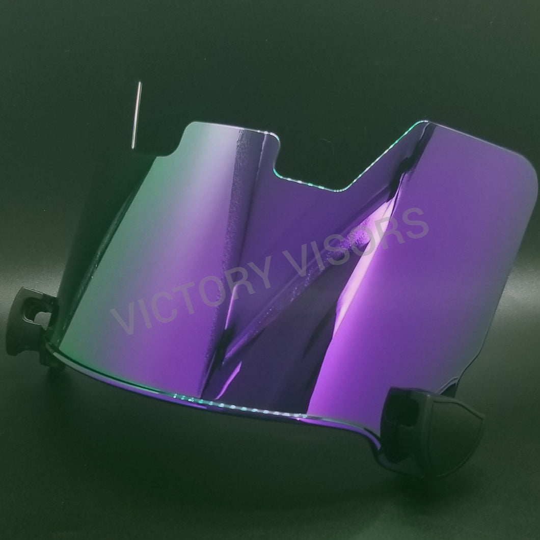 Pure Purple Football Visor