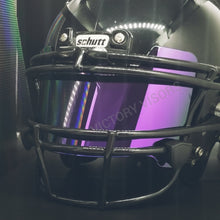 Load image into Gallery viewer, Pure Purple Football Visor
